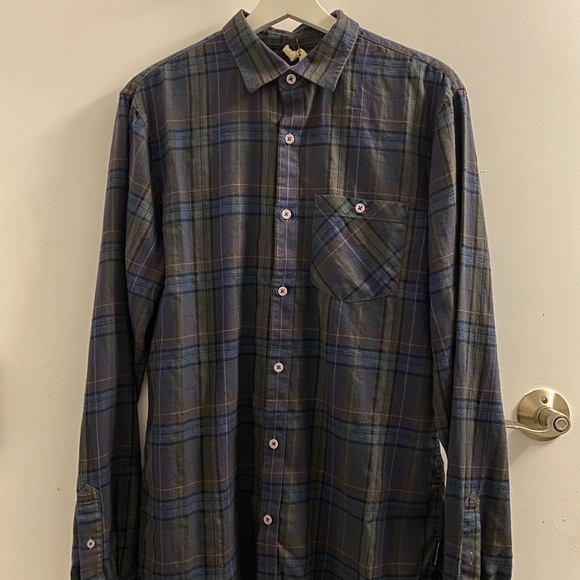 Urban Outfitters Urban Renewal Flannel Shirt - Picture 1 of 6